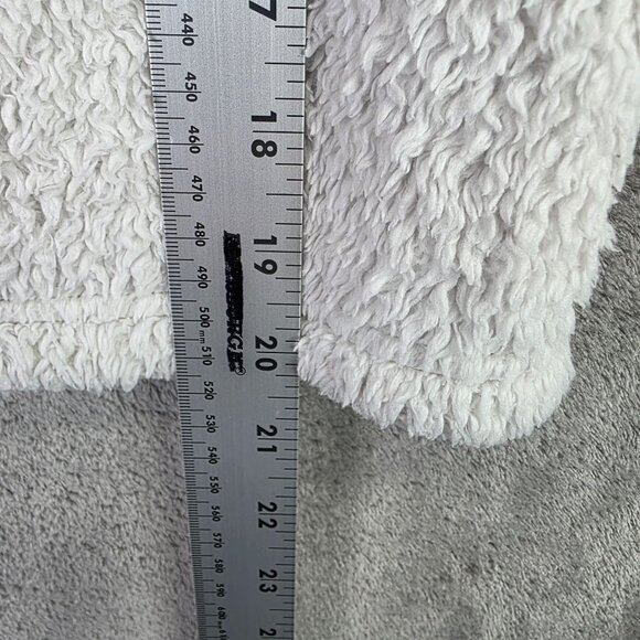 Womens Patagonia Los Gatos White Fleece Vest Jacket Full Zip Polyester Size XL - Picture 7 of 8